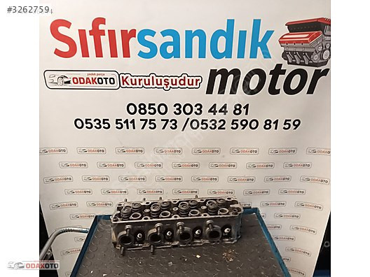 90080936 Opel Kadett 1.3 Çıkma Silindir Kapağı Orjinal Temiz