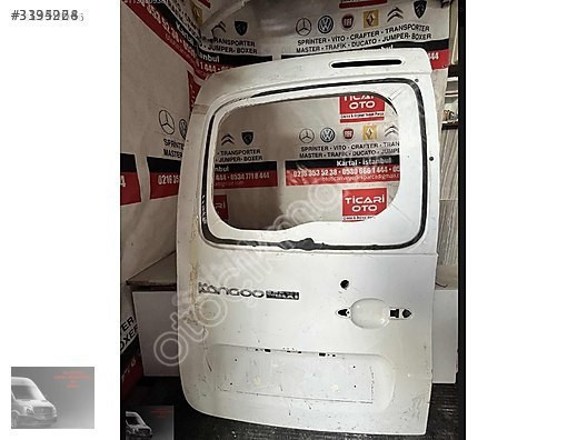 RENAULT KANGOO ARKA BAGAJ KAPAĞI SÖKME
