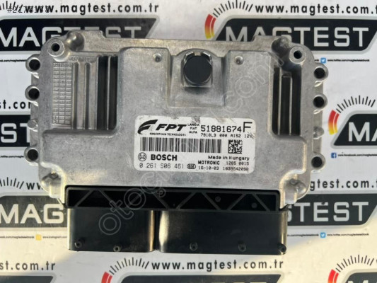 Fiat Motor ECU, 0261S06461 51881674 ME7.9.10