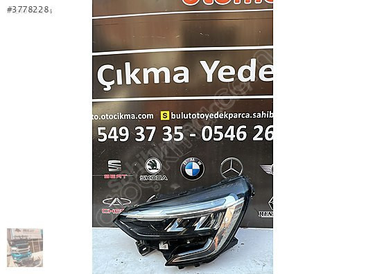Renault clio 5 touch sol ön far