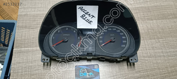 Hyundai Accent blue çıkma orjinal kilometre saati kadran