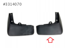 TOYOTA PACALIK COROLLA  ARKA SAG