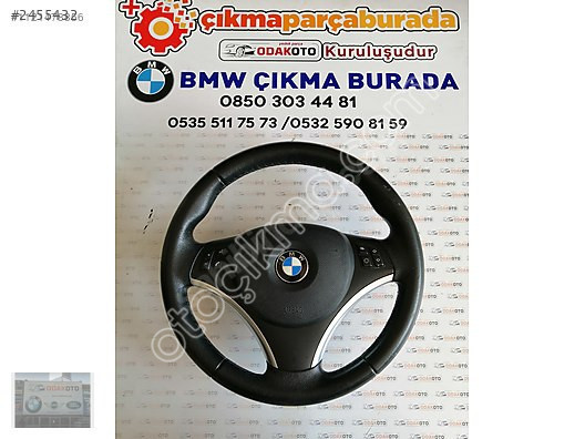 BMW E90 3 Serisi (LCİ) Çıkma Direksiyon Temiz