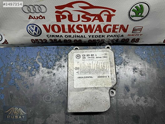 TRANSPORTER T5 ÇIKMA ORJİNAL AİRBAG BEYNİ GOLF 1C0909605A