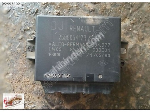 RENAULT FLUENCE PARK SENSÖRÜ BEYNİ 259905417R ORİJİNAL ÇIKMA