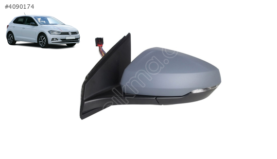 2G1857507F VW POLO 2018 ELEKTRİKLİ KATLANIR ISITMALI SİNYALİ SOL