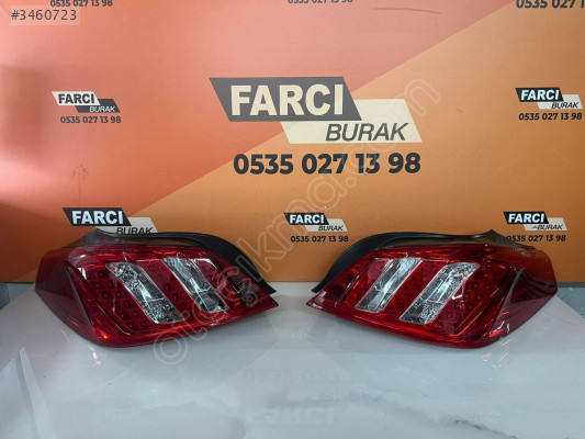 PEUGEOT 508 LEDLİ TAKIM STOP SIFIR İTHAL 11-13