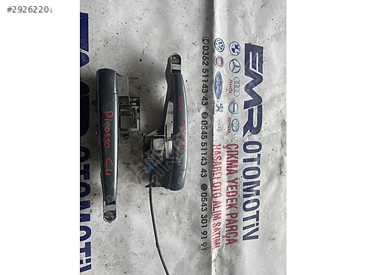 Citroen C4 Picasso sağ 2 Kapı kolu iç dış EMR OTOMATİV