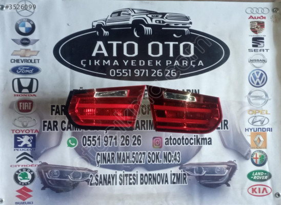 BMW F30 F31 ORJİNAL CIKMA SAĞ SOL IÇ STOP