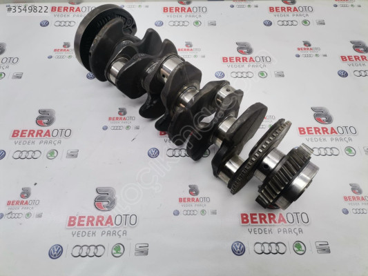 070E KRANK MİLİ TRANSPORTER T5 TOUAREG 2.5 TDI AXD AXE BAC