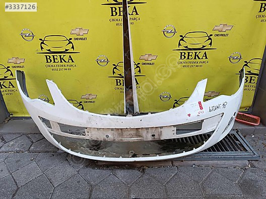 OPEL ASTRA J ÖN TAMPON BEYAZ ÇIKMA ORJİNAL YEDEK PARÇA