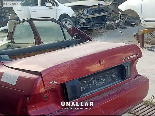 TOYOTA COROLLA BAGAJ ve TÜM AKSAMLARI | ÜNALLAR OTO ÇIKMA |