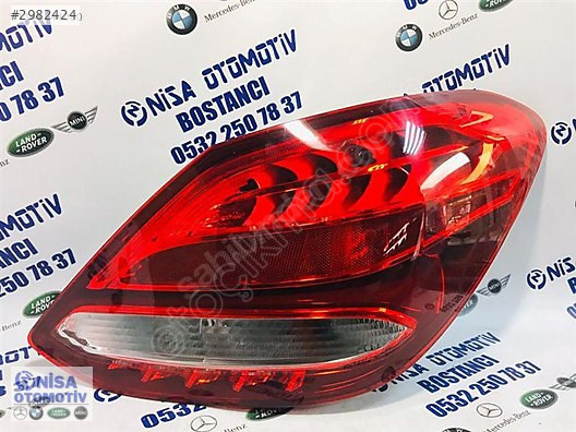 MERCEDES C SERİSİ W205 SAĞ STOP LEDSİZ ORJ ÇIKMA A2058200264