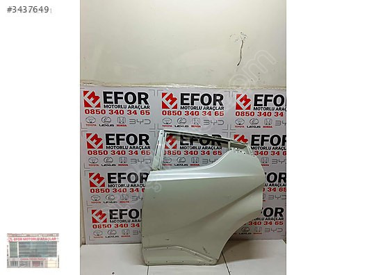 TOYOTA CHR SOL ARKA KAPI ÇIKMA ORJİNAL YEDEK PARÇA 16-23