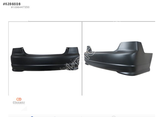 Honda Civic VTEC için Çıkma Arka Tampon..,.,2004 2006