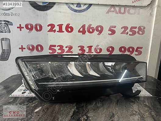 Skoda oktavia 2021 sağ ön far