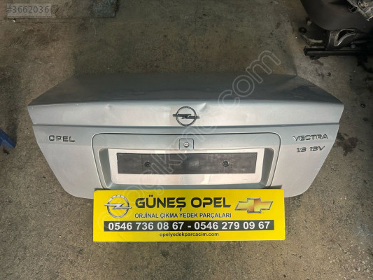 OPEL VECTRA B SEDAN BAGAJ KAPAĞI GÜMÜŞ GRİ ORJİNAL GM