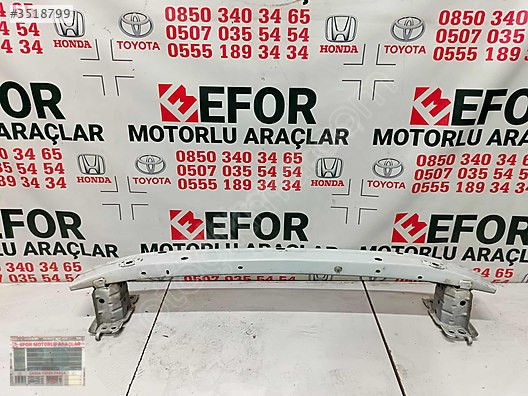 TOYOTA AURİS ÖN TAMPON DEMİRİ ÇIKMA ORJİNAL YEDEK PARÇA 07-12