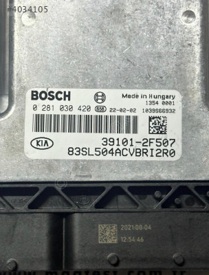 ECU KIA Hyundai 0281030420 0281030420 39103-2F507 EDC17CP14