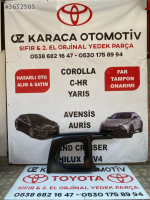 2020-2025 TOYOTA PROACE CİTY ÇIKMA ORJİNAL ARKA ÇAMURLUK