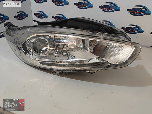 FORD FİESTA SAG FAR MERCEKLİ 2012-2018 ÇIKMA ORJİNAL TEMİZ