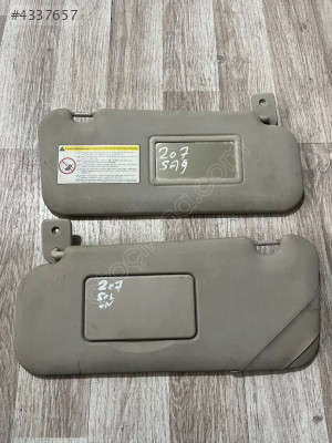 PEUGEOT 207  SAG SOL GÜNEŞLİK ÇIKMA ORJİNAL