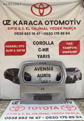 2020-2025 TOYOTA PROACE CİTY ÇIKMA ORJİNAL BAGAJ KAPAĞI