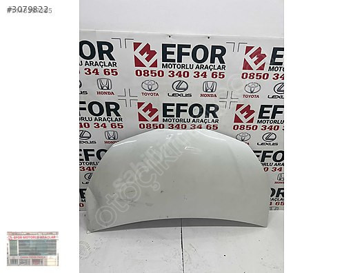 TOYOTA YARİS MOTOR KAPUTU ÇIKMA ORJİNAL YEDEK PARÇA 12-18