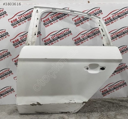 2013/2019 AUDİ A3 SEDAN BEYAZ SOL ARKA KAPI ORJINAL LOKALLİK