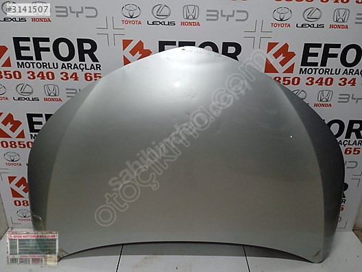 TOYOTA COROLLA MOTOR KAPUTU ÇIKMA ORİJİNAL PARÇA 2013-2018