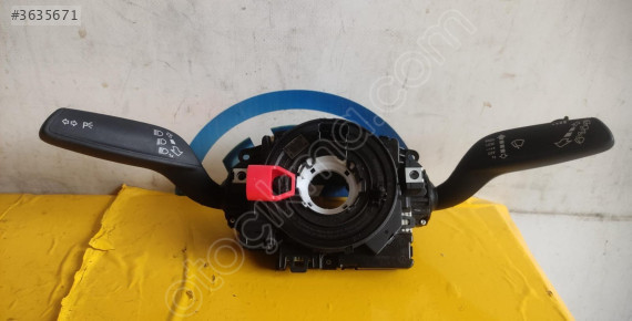 Audi A3 Sargılı Sinyal Kolu 8V0953521 - Oto Çıkma Parçaları