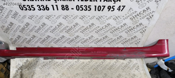 TOYOTA YARİS 2021 2024 SOL MARŞBİYEL KAPLAMA ÇIKMA 75860-K0080