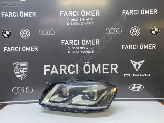 VOLKSWAGEN PASSAT B7 SOL ÖN FAR ORJİNAL LEDLİ MERCEKLİ