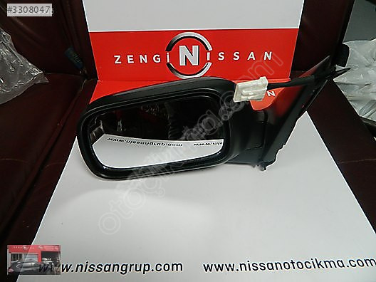 Nissan Primera 1996-2000 Sol Dikiz Aynası Elektrikli Komple