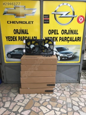 Opel insignia fan set çiftli fan