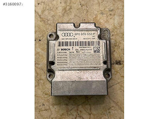 8P0 959 655 P Airbag Beyni Çıkma Orijinal