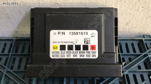 OPEL ASTRA J MULTİMEDYA KONTROL BEYNİ ÇIKMA ORJİNAL YEDEK PARÇA