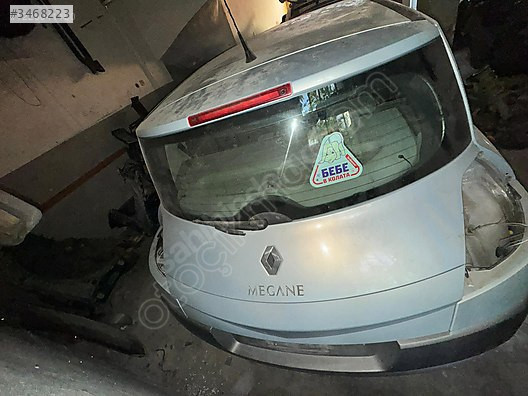 RENAULT MEGANE 2 BAGAJ KAPAĞI ÇIKMA KONUK OTO 05366077016