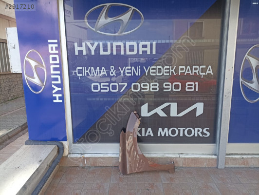 HYUNDAİ İ20 2014-2020 SAĞ ÖN ÇAMURLUK ORİJİNAL  ÇIKMA YEDEK PARÇA