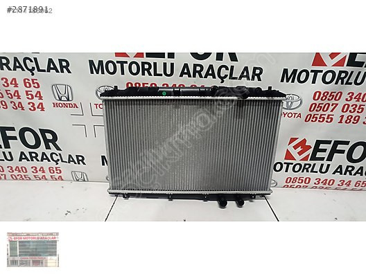 HONDA CIVIC 1.6 18 MT SIFIR SU RADYATÖRÜ 06- OEM:19010-RNA-A011