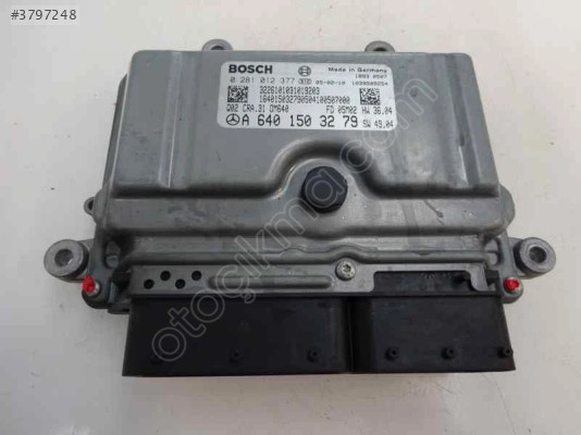 Mercedes B180 1.8 2005 Motor Beyni / 0281012377 A 640 150 32 79