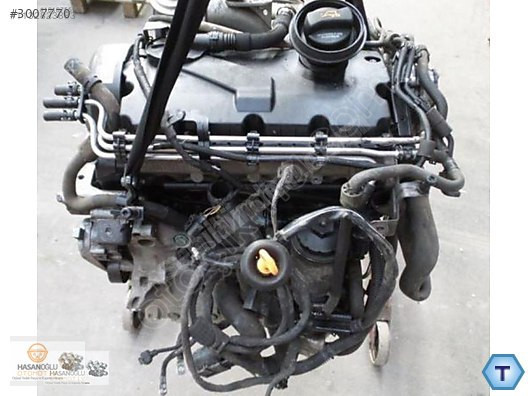 VOLKSWAGEN PASSAT 1.9 TDİ DİZEL 105 HP BKC ÇIKMA KOMPLE MOTOR
