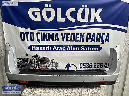 Fiat Doblo 3 4 Arka Tampon ORJİNAL