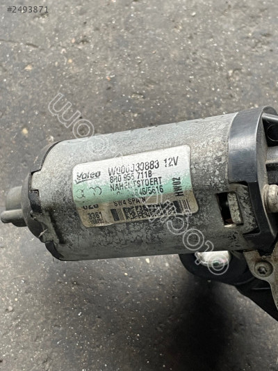 8R0955711 AUDİ Q5 Q7 A3 ARKA SİLECEK MOTORU