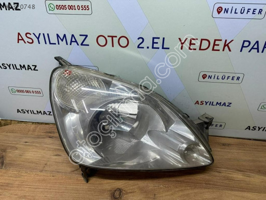 HONDA CRV SAĞ FAR ORJİNAL DÜZ TİP OEM:33101-SCA-G11