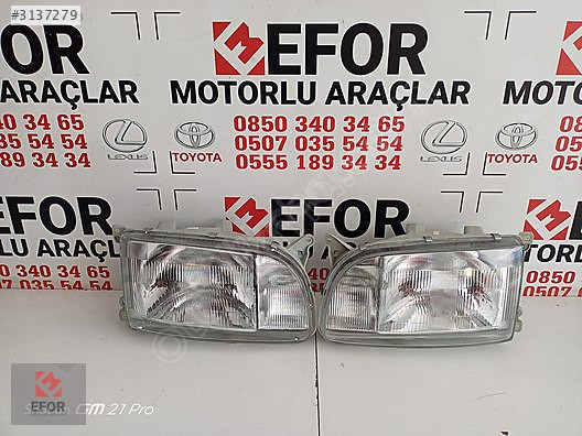 TOYOTA HİACE SIFIR SOL FAR 97-00 OEM NO: 81150-26070