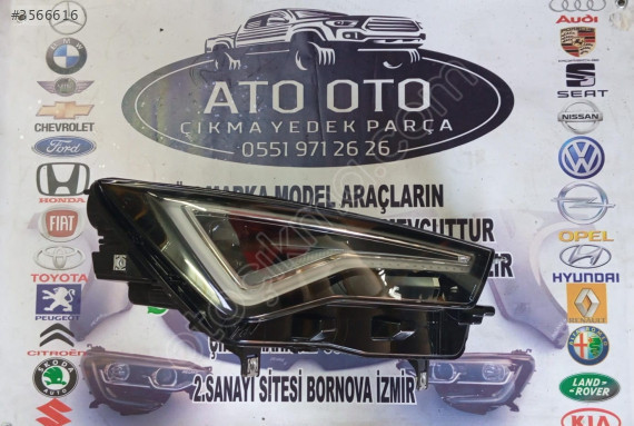 SEAT ATECA ORJİNAL ÇIKMA SAĞ FAR