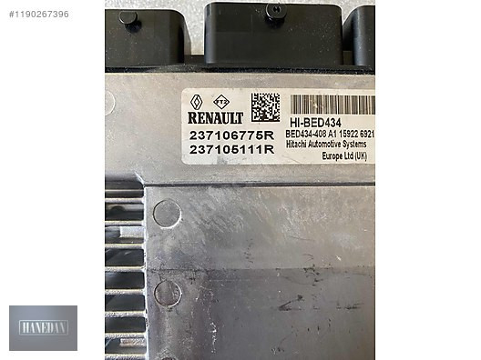 237106775R RENAULT MEGANE 4 TALİSMAN MOTOR BEYNİ