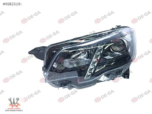 Peugeot PEUGEOT RİFTER SOL FAR MERCEKLİ GÜNDÜZ.LEDLİ. 2018-2024