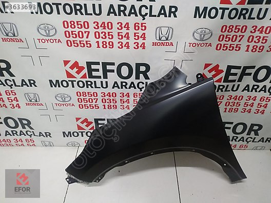 HONDA CRV SIFIR SOL ÖN ÇAMURLUK 12-14 OEM NO: 60260-T1G-G00ZZ